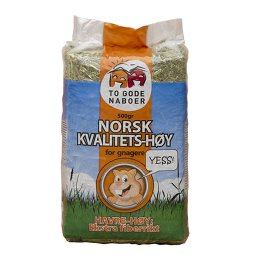 Norskt hö "Havrehö To Gode Naboer" 500gr