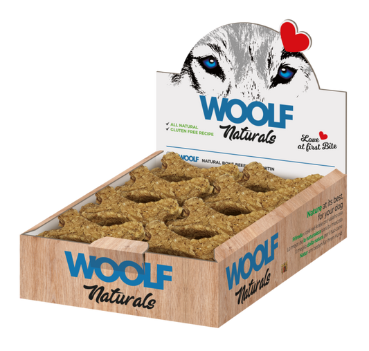 Woolf Natural Bone Beef & Vegetables & Glukosamine