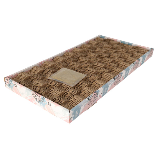 Klösbräda Papp Wave 45x22x3cm