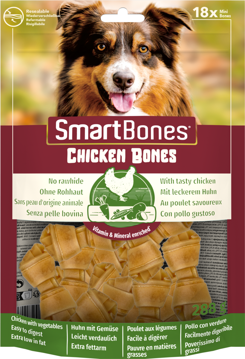 SmartBones Chicken Mini 18 Pk