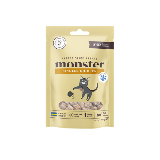 Kattgodis Monster Freezies Chicken 45gr