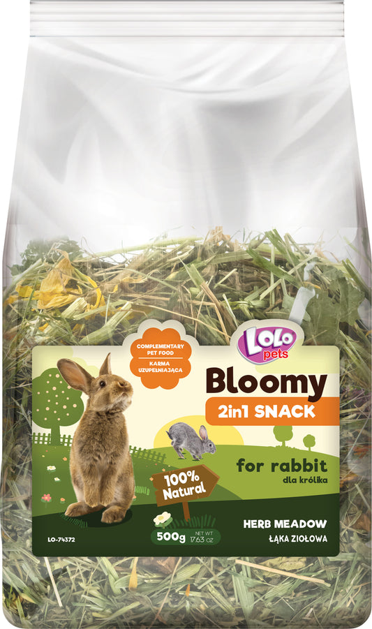 Bloomy 2in1 Snack - herbal meadow for rabbit