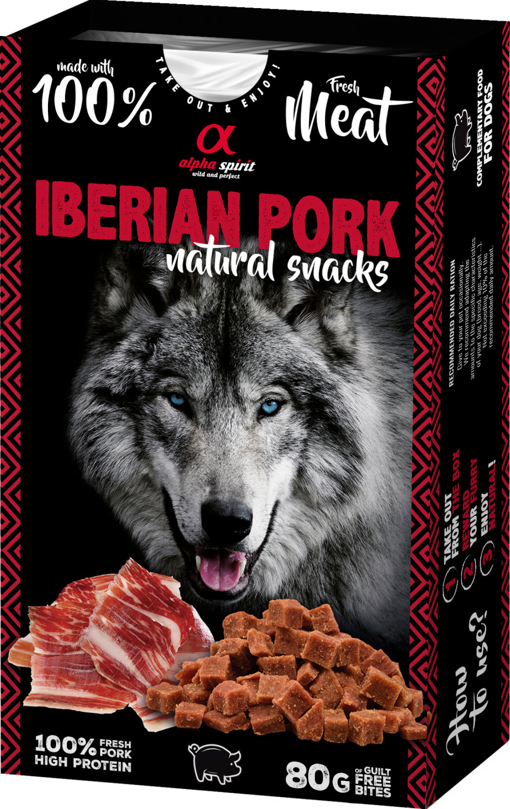 Alpha Spirit Naturals Iberian pork godis  (skinka)