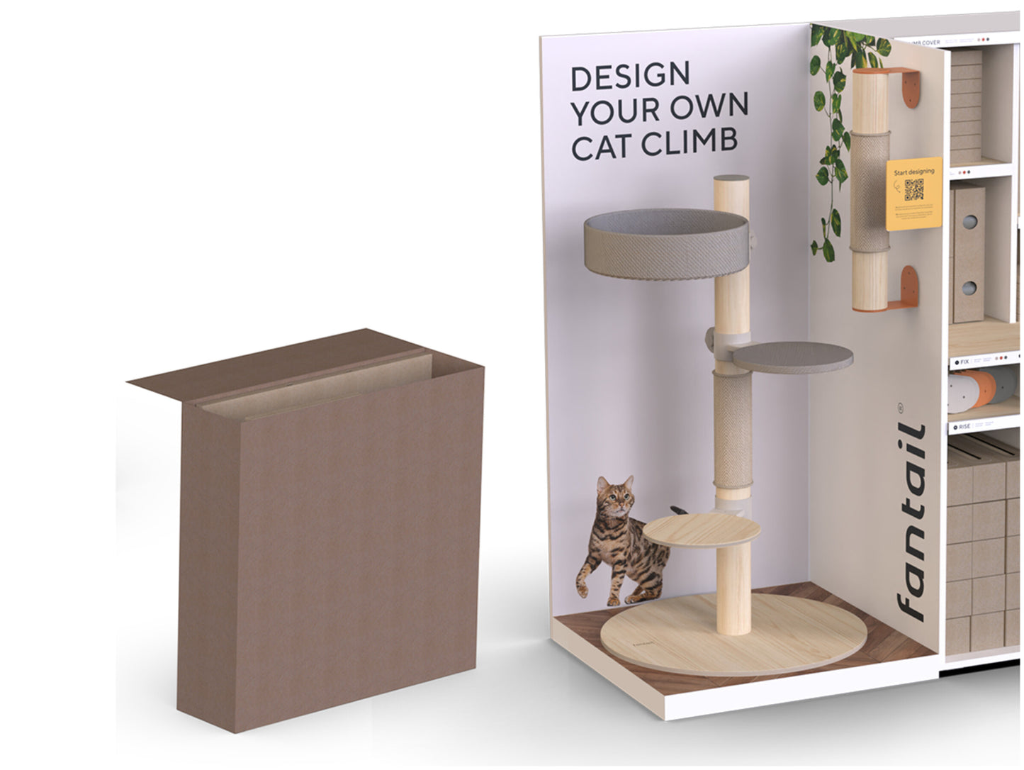 Fantail Cat climber Expo Model