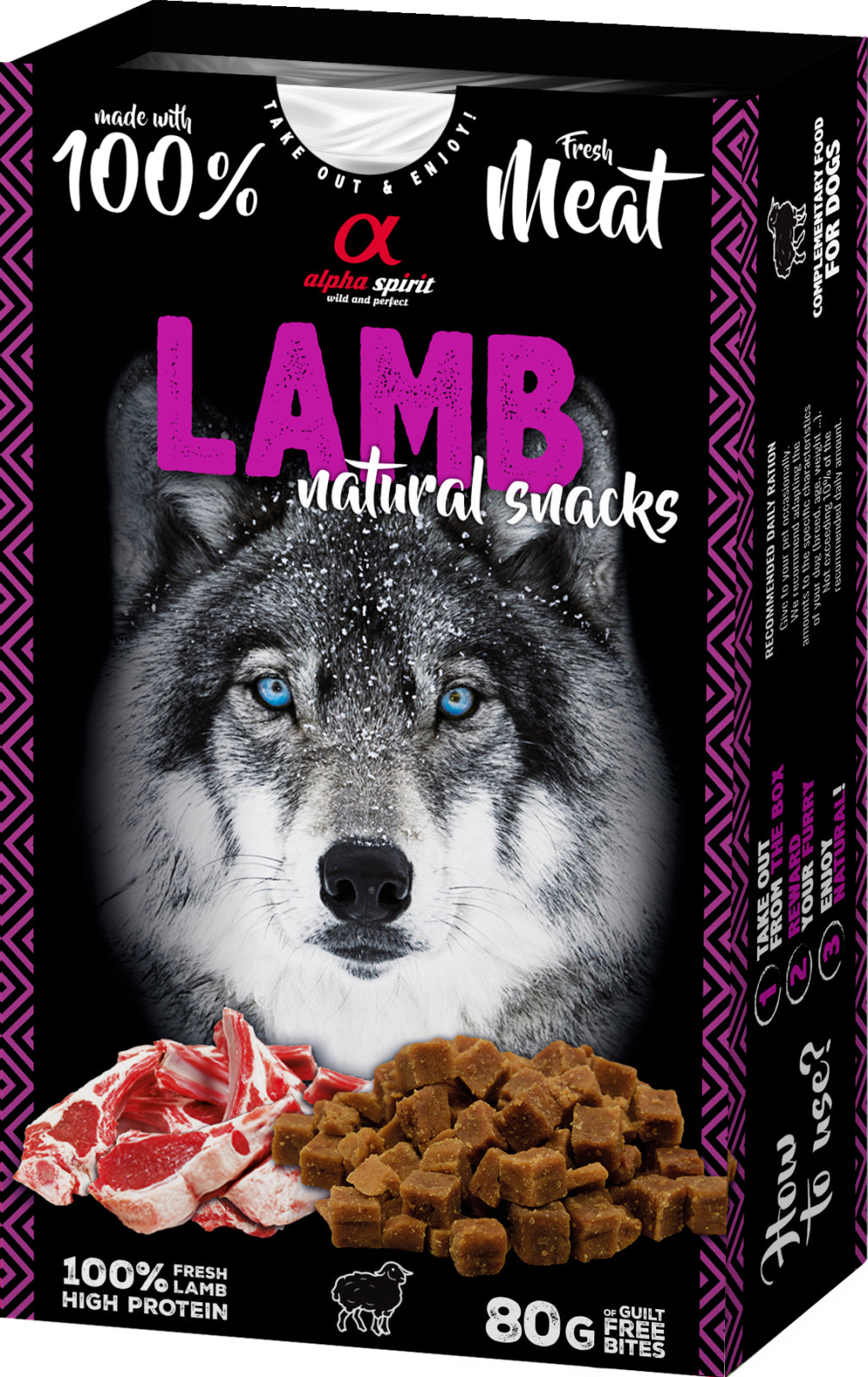 Alpha Spirit Naturals Lamb godis (lamm)