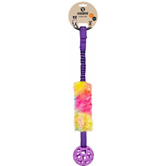 Ozami Play-n-tug Shot Fur Unicorn With Ball 65cm