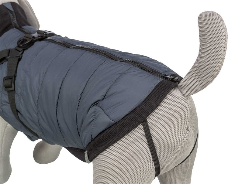 Pontis täcke med sele Blå