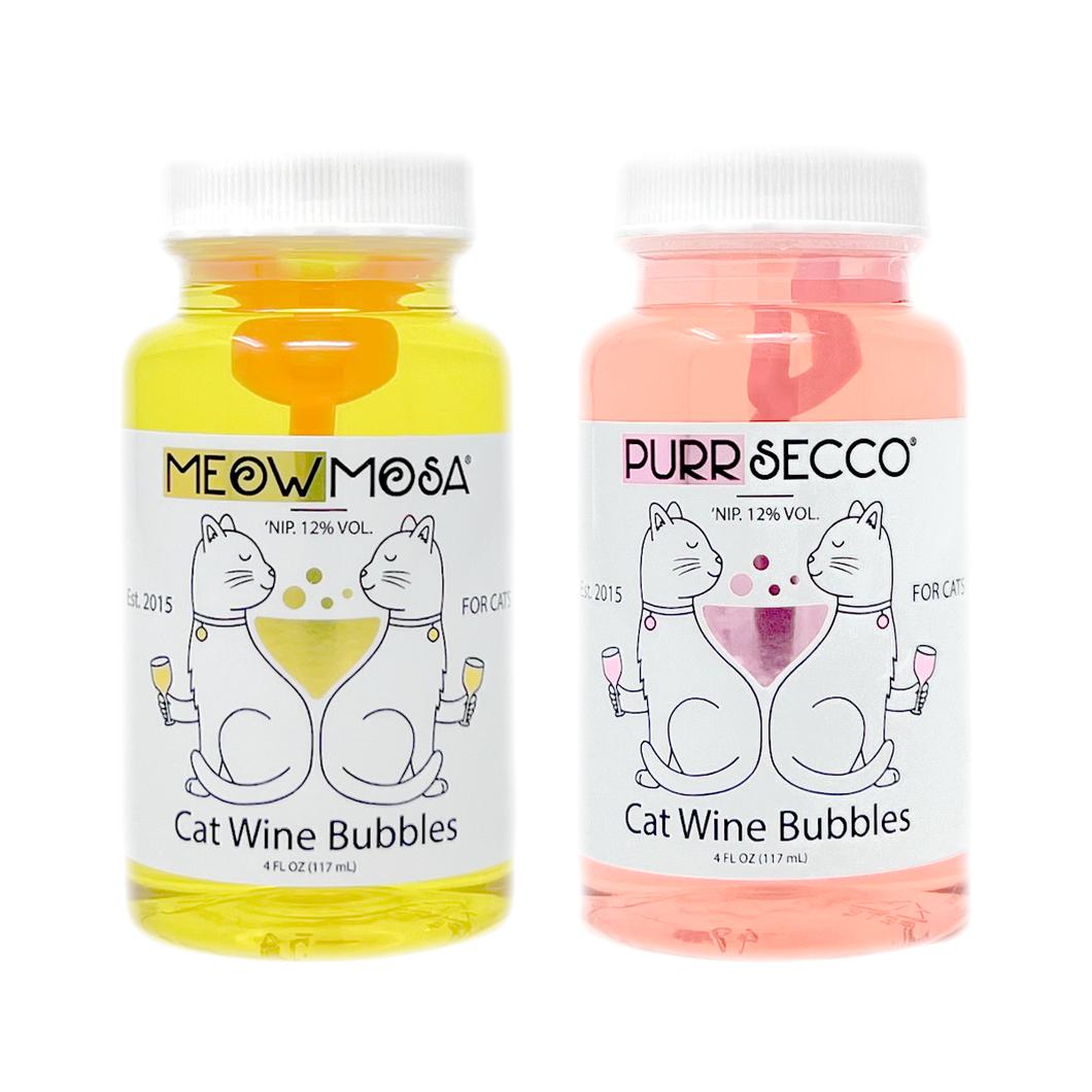Såpbubblor Meowmosa Cat Wine Bubbles Giftfria kattmynta bubblor för katter 118mlSåpbubblor
