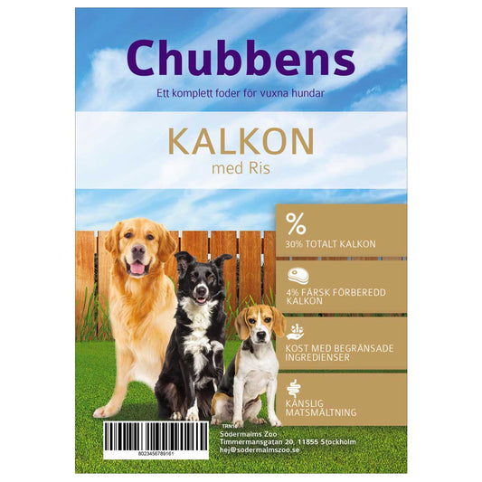 Chubbens Kalkon med Ris