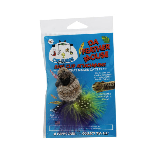 Kattleksak Da Bird Feather Mouse