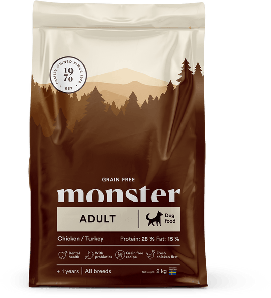 Monster Adult Grain Free Chicken / Turkey