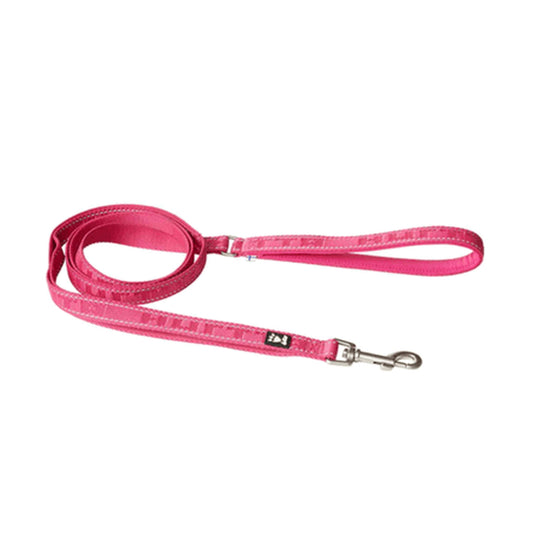 Hundkoppel Casual, ECO 180cm/20mm Rubin/rosa