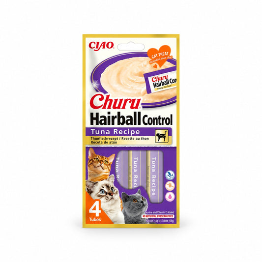 Churu Hairball Control Tuna 4st
