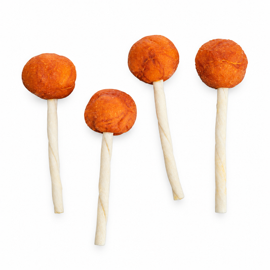 Godisbar Lolly(Klubba) med torsk, 9cm