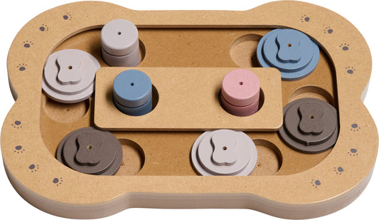 Companion Pusselleksak i tr - hundbenformad