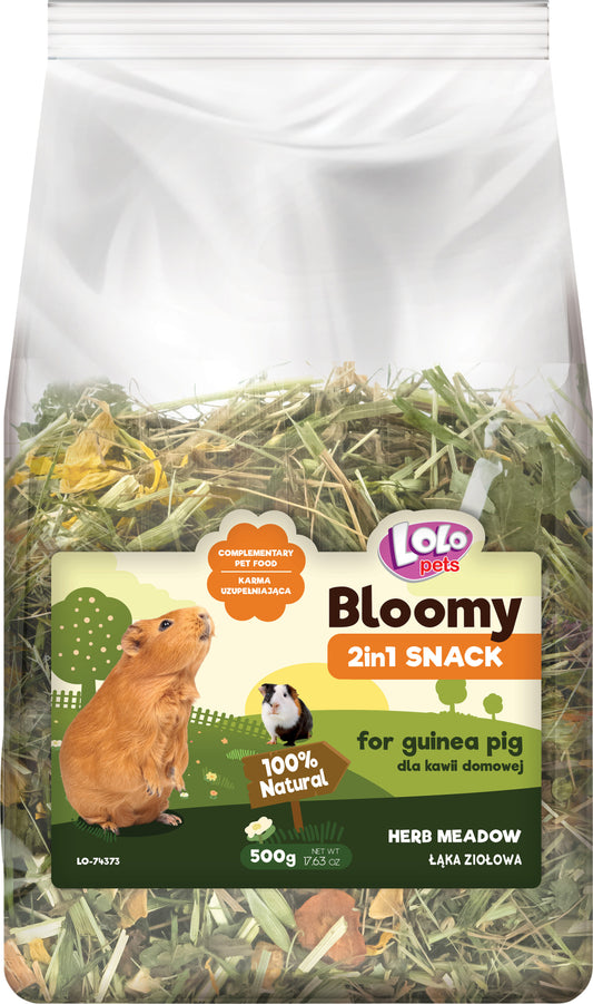 Bloomy 2in1 Snack - vxtbaserad ng fr marsvin