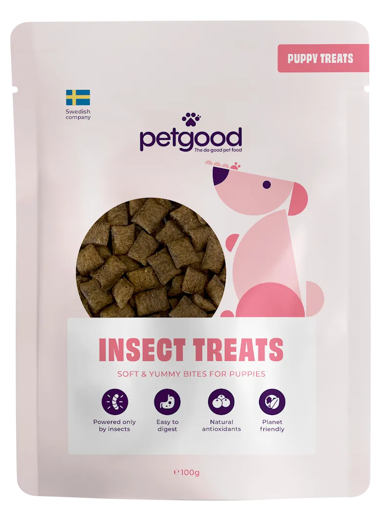 Insektsbaserat valpgodis 100gr