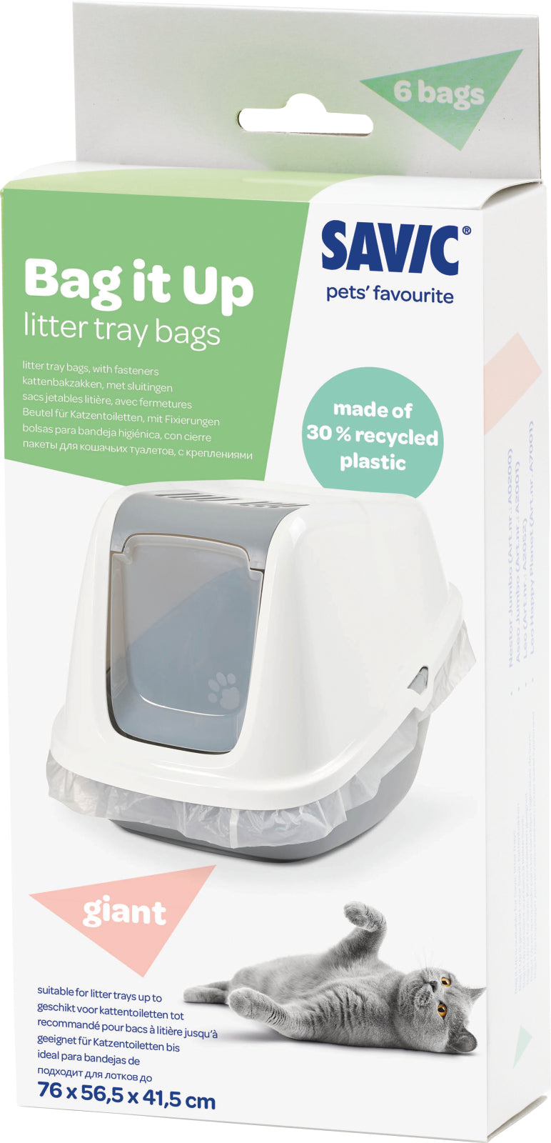 Bag it Up Nestor Giant psar fr kattldor