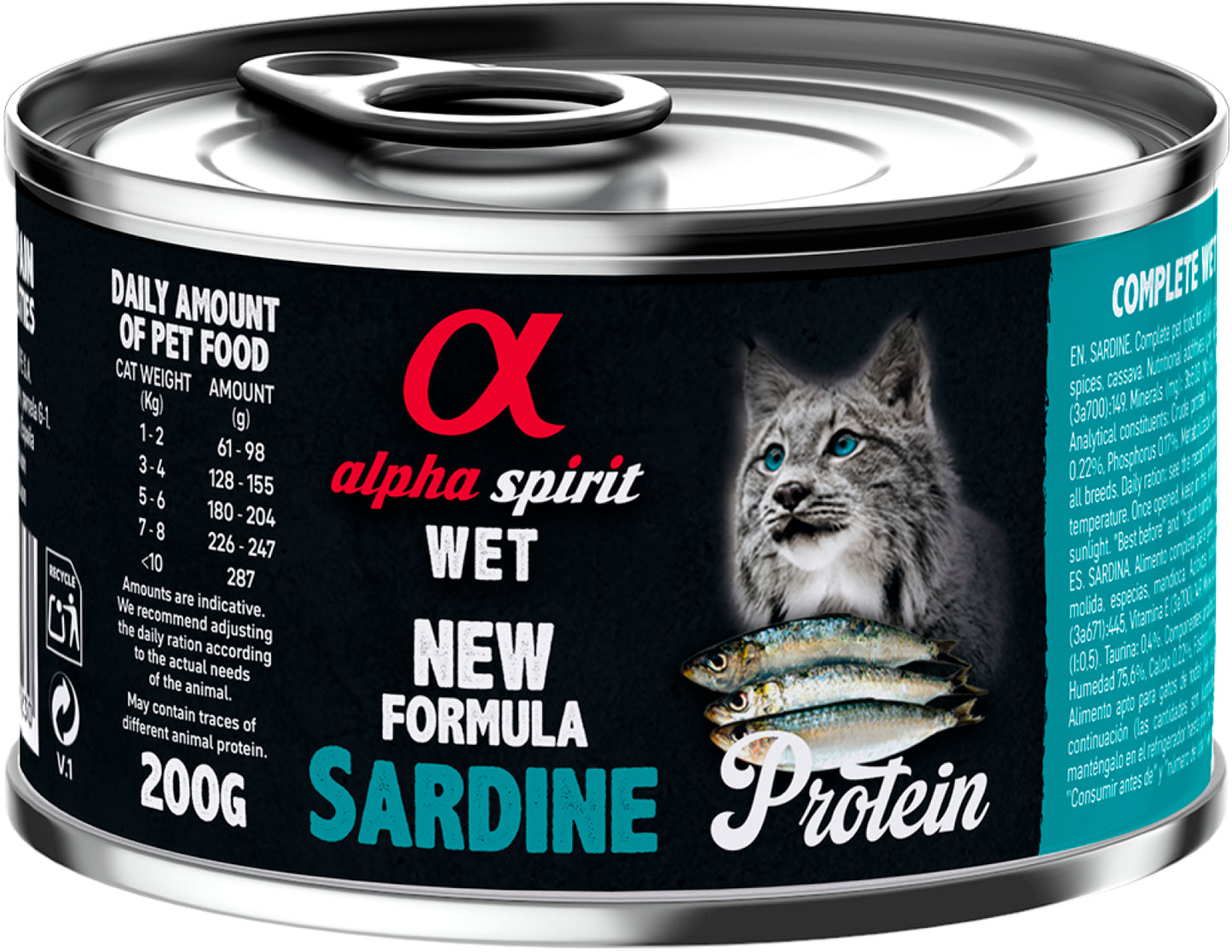 AlphaSpirit Cat Sardiner (sardin)