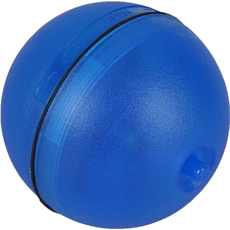 Kattleksak Aktivitetskula magicball 6,8cm blå