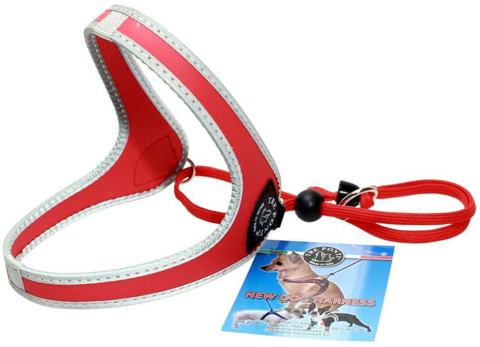 Tre Ponti-sele Snöre Basic Röd för hund och katt