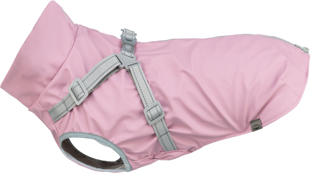Pontis regntäcke med sele Rosa
